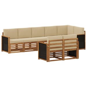 vidaXL Seturi de canapele Lemn Solid de Acacia