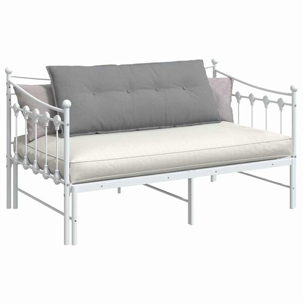 vidaXL Perna pentru spate Gri deschis 120 x 19 x 50 cm țesătură