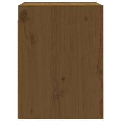 vidaXL Dulap de perete, maro miere, 30x30x40 cm, lemn masiv de pin