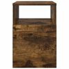 vidaXL Masă laterală Stejar fumuriu 30,5 x 30 x 45 cm Lemn compozit
