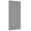 vidaXL Panou de acoperiș 12 buc. Gri 100 x 45 cm Oțel galvanizat