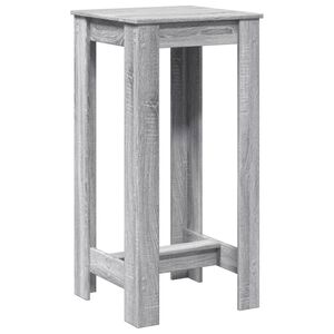 vidaXL Masă bar, gri sonoma, 51x50x103,5 cm, lemn prelucrat