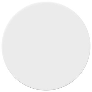 vidaXL Placă de masă &Oslash; 30 x 1,5 cm Rotund Lemn prelucrat Alb
