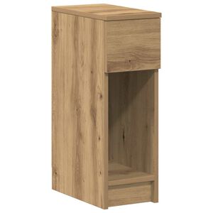 vidaXL Noptiera cu sertar Stejar artizanal 20x36x60 cm