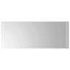 vidaXL Oglindă de baie cu LED cu oglindă Transparent 100 x 40 cm