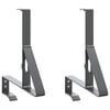 vidaXL Suport pentru Zăpadă 2 buc. Antracit 29,5 x 3 x 34,5 cm Oțel