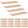vidaXL Trepte de scară 20 buc. 90 x 25 x 2 cm natural