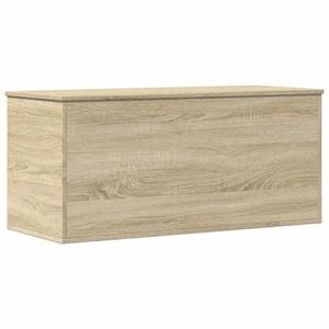 vidaXL Cutie de depozitare stejar sonoma, 100x42x46 cm, lemn prelucrat