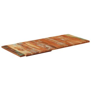 vidaXL Blat masă dreptunghiular 60x140cm, 25-27mm, lemn masiv reciclat
