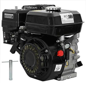 vidaXL Motor pe benzină, negru, 6,5 CP, 4,8 kW