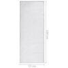 vidaXL Covor moale anti-alunecare, gri deschis, 57x150 cm