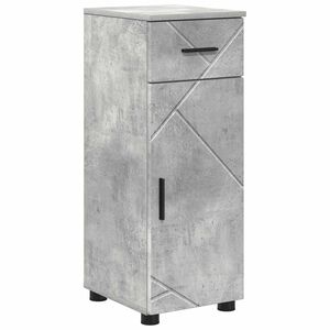 vidaXL Dulap de Baie Gri din beton 30 x 35 x 80 cm