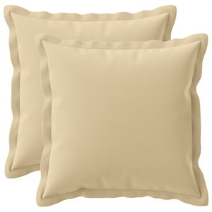 vidaXL Husă pentru pernă 2 buc. HOUTEN Bej 30 x 30 cm Poliester