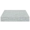 vidaXL Raft de perete suspendat, gri beton, 23x23,5x3,8 cm, MDF