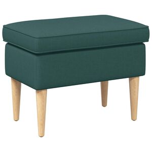 vidaXL Taburet Verde &icirc;nchis 55 x 35 x 41 cm