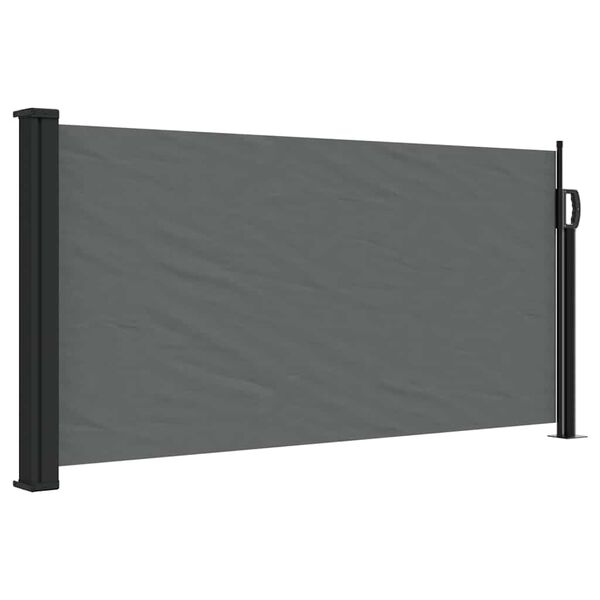 vidaXL Copertină laterală retractabilă antracit 100x300 cm