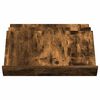 vidaXL Raft pentru reviste cu raft Stejar fumuriu 65 x 53 x 28,5 cm