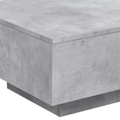 vidaXL Măsuță de cafea, gri beton, 55x55x31 cm, lemn prelucrat