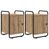 vidaXL Dulap de noapte 2 buc. Stejar Artizanal 35 x 36,5 x 50 cm