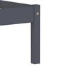 vidaXL Cadru de pat, gri, 180 x 200 cm, lemn masiv de pin