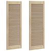 vidaXL Ușă de Dulap cu ușă 2 buc. natural 110 x 2,1 x 39,5 cm