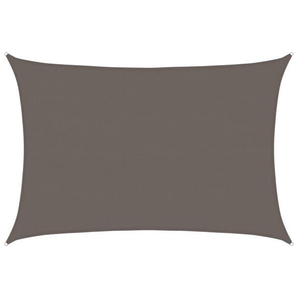 vidaXL P&acirc;nză parasolar, antracit, 5x7 m, HDPE, 160 g/m&sup2;