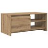 vidaXL Masă de cafea Stejar Artizanal 102 x 50 x 45 cm Lemn compozit