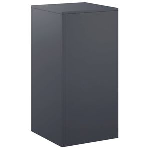 vidaXL Suport pentru plante Antracit 40 x 40 x 80 cm Oţel inoxidabil