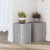 vidaXL Suporturi de plante 2 buc. gri sonoma 20x20x30 lemn prelucrat