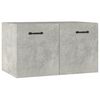 vidaXL Dulap de perete, gri beton, 60x36,5x35 cm, lemn prelucrat