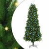 vidaXL Brad de Crăciun cu 300 LED cu suport Verde 240 cm PE