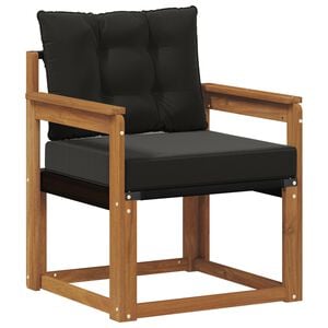 vidaXL 2 Bucată Canapea de exterior Lemn Solid de Acacia natural