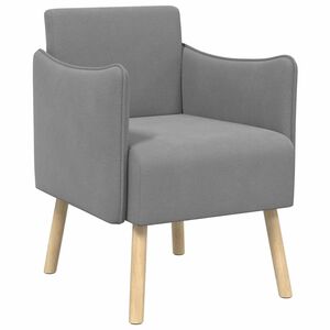 vidaXL Fotoliu decorativ Gri &icirc;nchis Catifea texturată