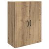 vidaXL Dulap montat pe perete Stejar Artizanal 66 x 34,5 x 90 cm