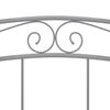 vidaXL Cadru de pat, gri, 160x200 cm, metal