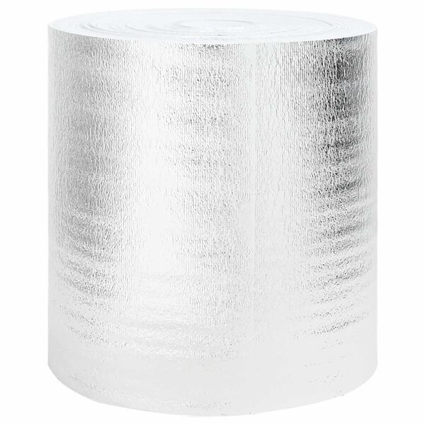 vidaXL Reflector de căldură pentru radiator Argintiu 0.5 x 25 m