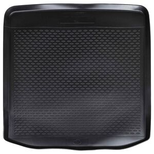 vidaXL Covor de portbagaj Negru TPE