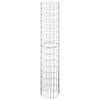 vidaXL St&acirc;lp de gabion, &Oslash;30x150 cm, oțel galvanizat, circular