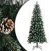 vidaXL Pom de Crăciun artificial cu suport, verde, 150 cm, PVC