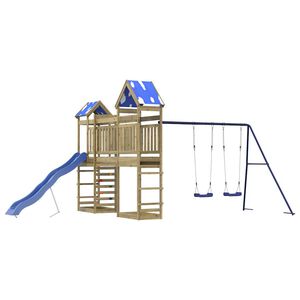 vidaXL Set de joacă pentru exterior, lemn de pin impregnat