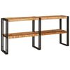vidaXL Masă de consolă Maro 160 x 33 x 75 cm Lemn de mango solid