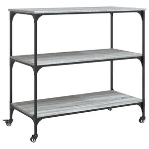 vidaXL Cărucior de bucătărie, gri sonoma 102x50x95 cm lemn prelucrat