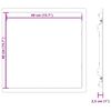 vidaXL Panouri de acces Alb 40 x 40 cm Plastic ABS