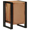 vidaXL Dulap de noapte Maro 40 x 40 x 59 cm lemn masiv de acacia