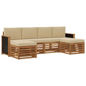 vidaXL Seturi de canapele Lemn Solid de Acacia