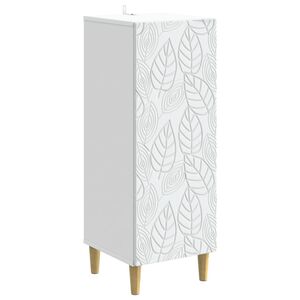 vidaXL Bufet Alb 33 x 34,5 x 90 cm Lemn prelucrat