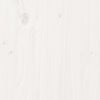 vidaXL Cadru de pat cu headboard Alb 120 x 200 cm Lemn compozit