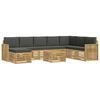 vidaXL Seturi de canapele Lemn Solid de Acacia