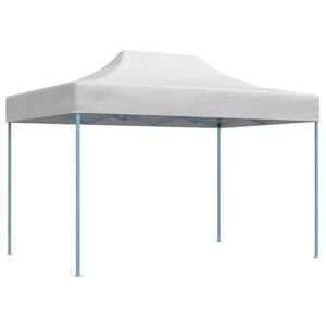 vidaXL Cort de petrecere pliabil profesional, alb, 280x410x315 cm, oțel