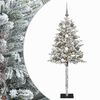 vidaXL Brad de Crăciun artificial cu globuri 120 cm 150 LED-uri